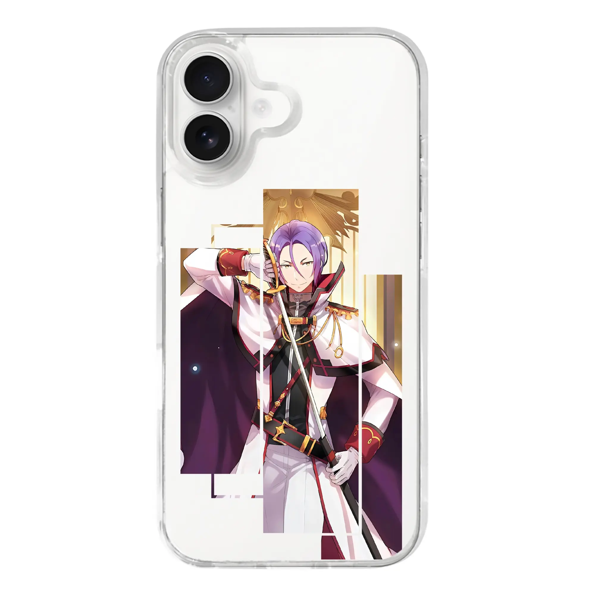 リゼロ グッズ ユリウス - iPhone 17シリーズ 透明スマホケース – 薄型・耐衝撃・精密フィット保護カバー